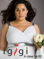 Plus size bridal wear at IGIGI