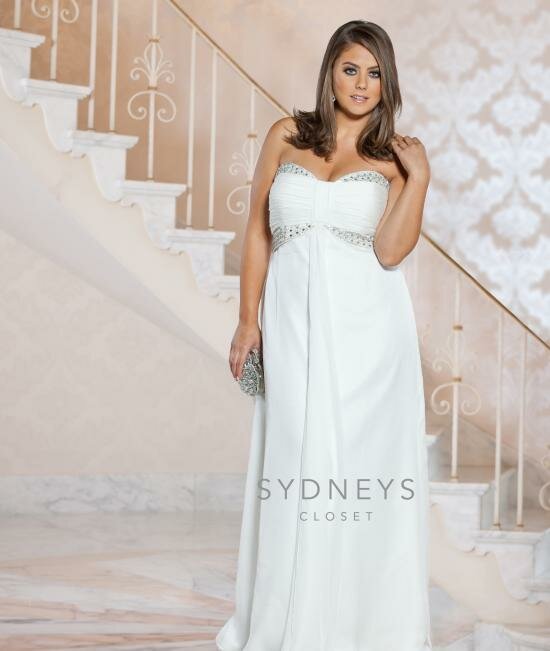 Swept Away Gown by Sydney's Closet - Front View